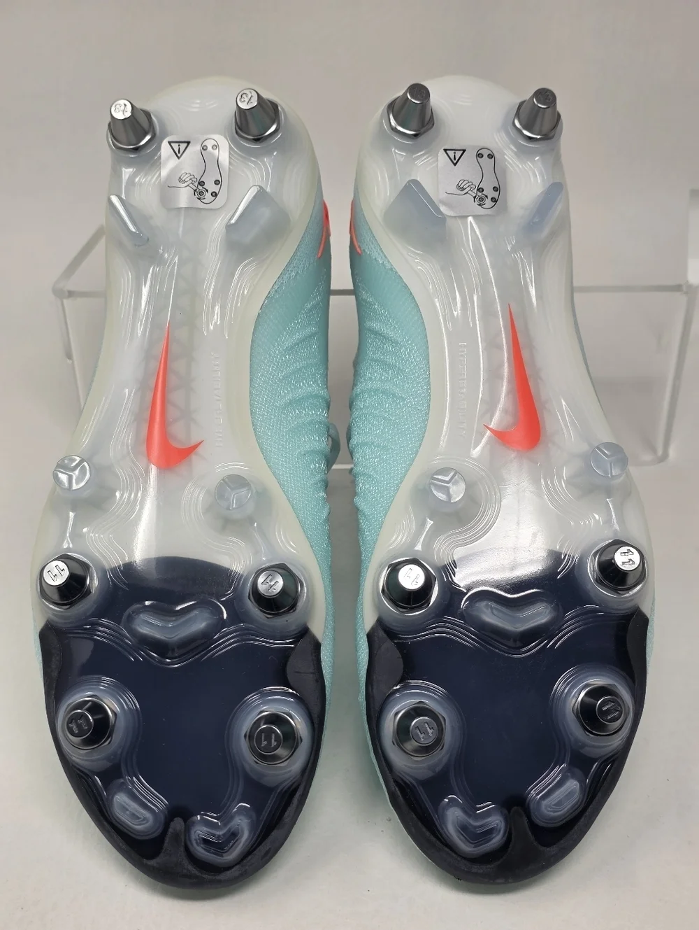 NIKE Phantom GX 2 Elite FG Soccer Cleats Men's Size 5.5 Mint Blue HF4365-300 New